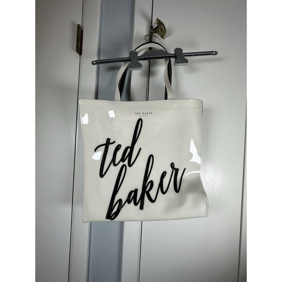 Ted Baker London Black with White Bag Large - See Description for Condition - Picture 2 of 8